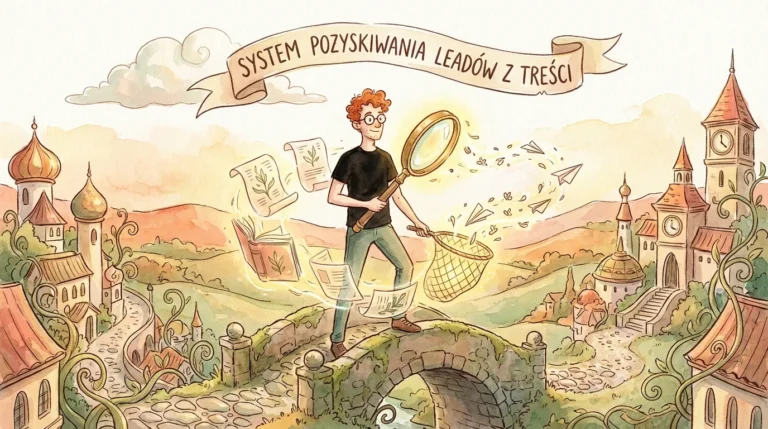 System pozyskiwania leadów z treści