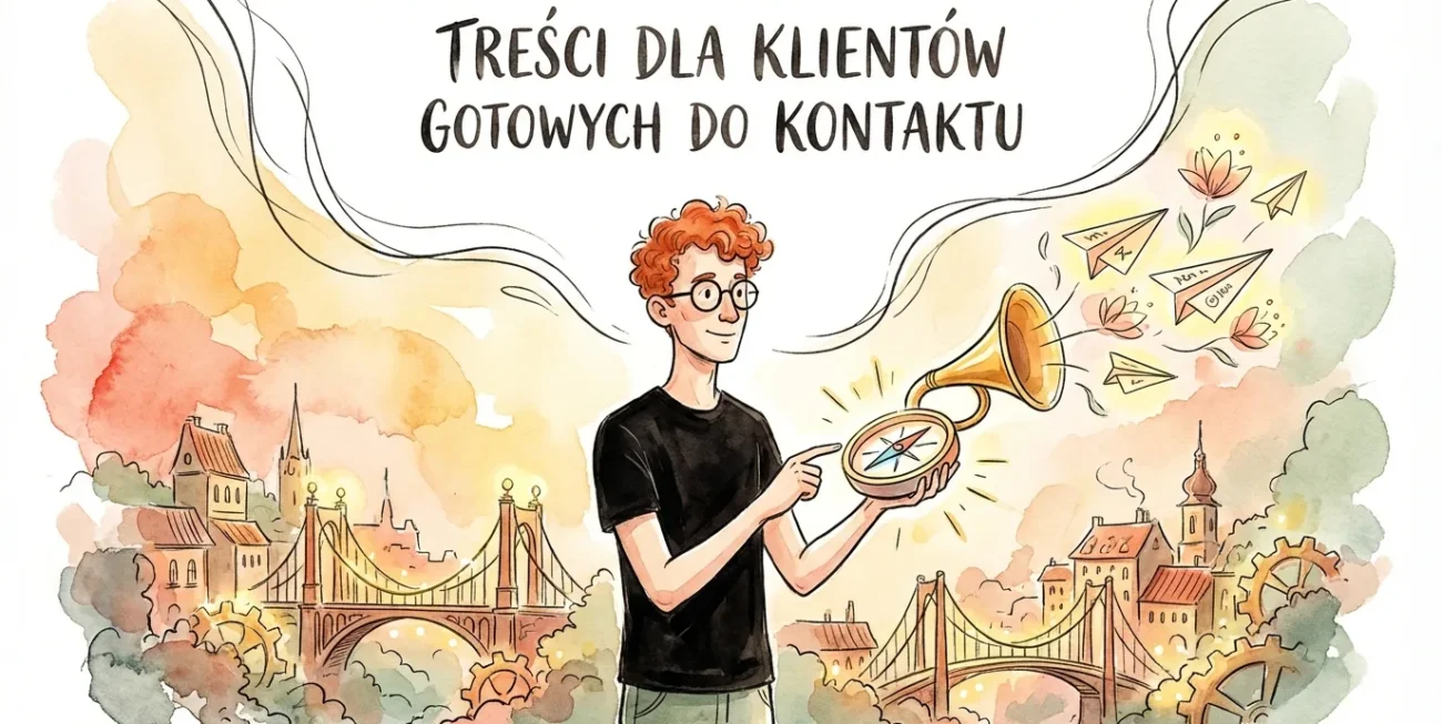 Treści dla klientów gotowych do kontaktu