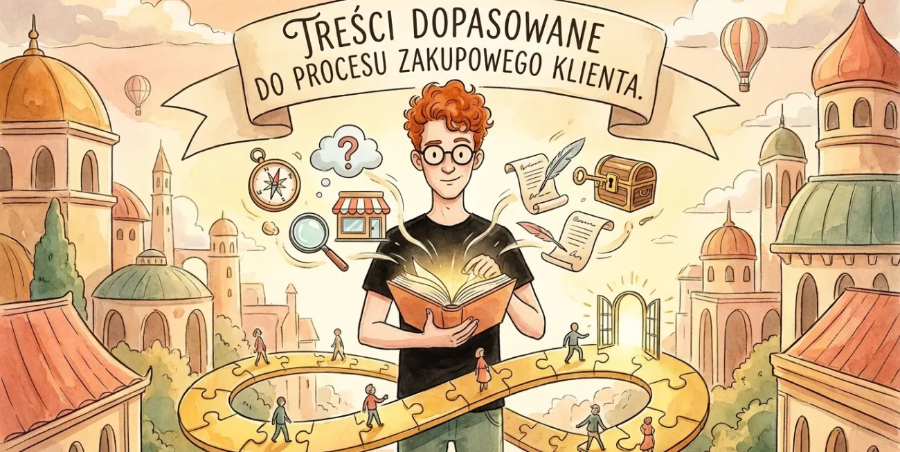 Treści dopasowane do procesu zakupowego klienta