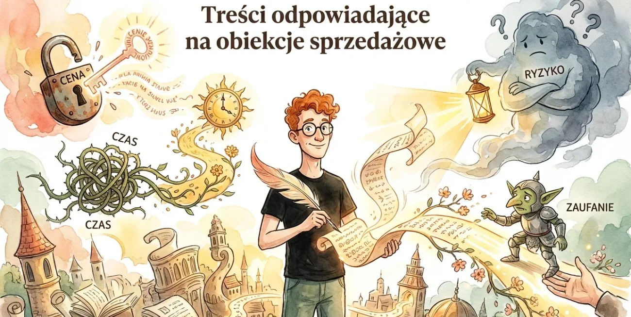 Treści odpowiadające na obiekcje sprzedażowe