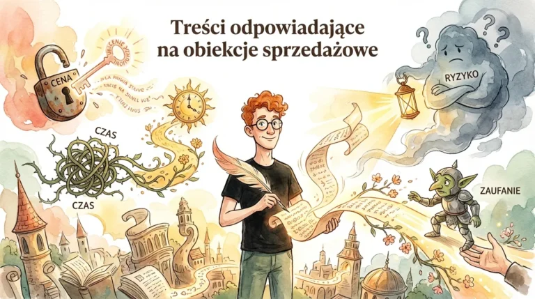 Treści odpowiadające na obiekcje sprzedażowe