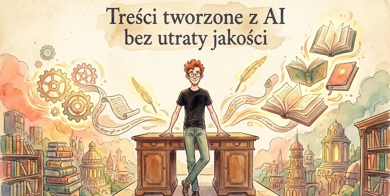 Treści tworzone z AI bez utraty jakości