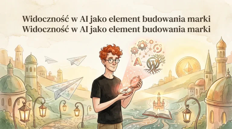 Widoczność w AI jako element budowania marki