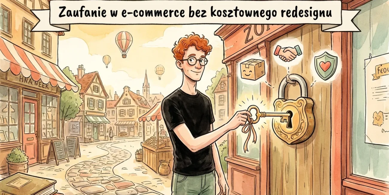 Zaufanie w e-commerce bez kosztownego redesignu